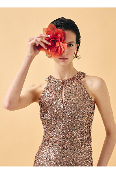 happy to wear Elbise, 34, Bronz