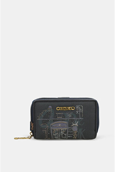 Adrada Women's Leather Wallet - ANE 41859-909