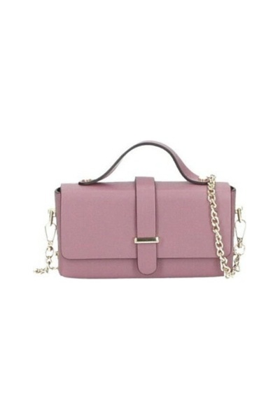 Adrada Women's Leather Handbag - DIV. DINA,rosa Pink