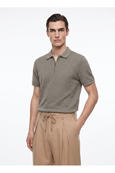 ALTINYILDIZ CLASSICS Siyah Erkek Pamuklu Polo T-Shirt ACE091262339