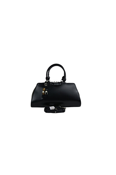 dukidasoturkiye Duki Daso Black Beaded Detailed Zippered Luxury Hand and Shou...