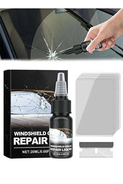 Homonth Windshield Crack Repair Kit, Cracks Gone Glass Repair Kit, Quick Fix ...