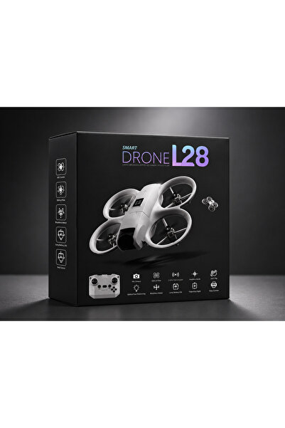 TEKNO L28 Kamerasız korumalı dron çift batarya