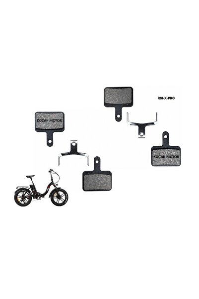 KOÇAK MOTOR Rks RS1 Pro X Elektirikli Bisiklet Fren Balatası Ön Arka Takım