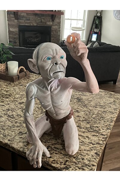 Genel Markalar Simego Yüzüklerin Efendisi Gollum Büstü 10 CM Lord Of The Ring...