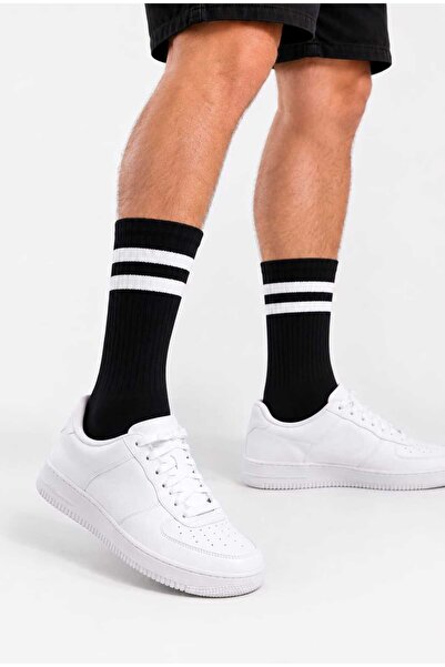 Tenra Ace Men's Striped Tennis Socks - Sports Socks