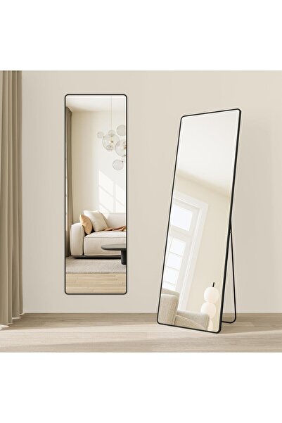 SONGMICS Full Length Mirror, 63 x 19.7 Inches, Rectangle Full Body Mirror wit...