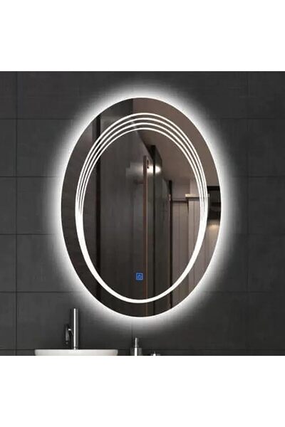 Generic VPARTY LED Bathroom Mirror, 24 x 32 inch Vanity Mirror with Lights, D...