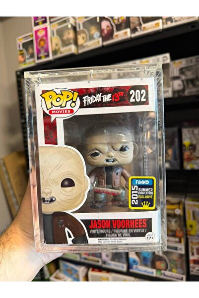 Funko POP! RARE Jason Voorhees (unmasked) #202 Official SDCC 2015 Ultra Nadir...