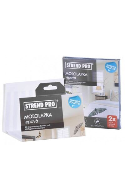 Strend Pro Set de 2 capcane adezive Strend Pro, împotriva molilor 21x11 cm
