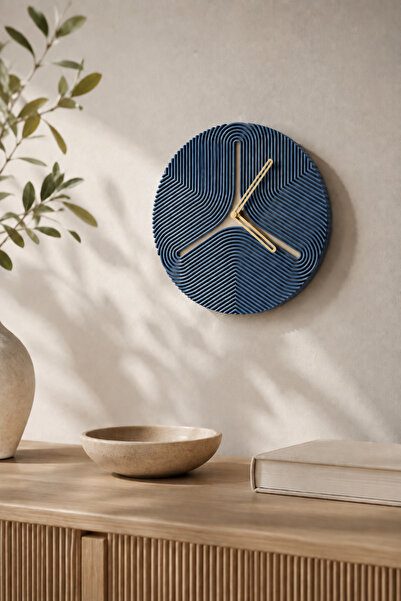 loftico Pinterest Tarzı Modern Dekoratif Duvar Saati