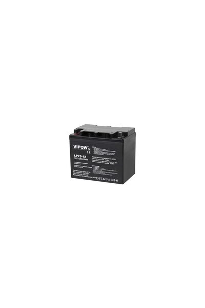 Lechpol Baterie cu gel plumb-acid 12V, 75Ah, fără întreținere, 259x169x208 mm