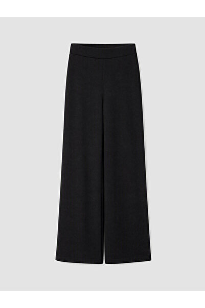 LC Waikiki Lcw Modest Black Soft Touch Women's Sweatpants