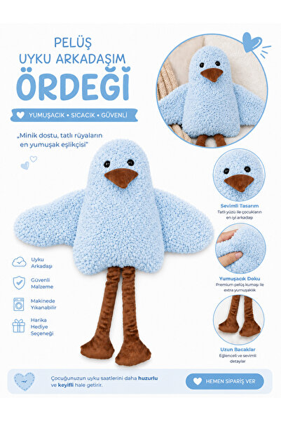 Işık kasabası Çocuk Bebek Uyku Arkadaşı Duffy Ördek Yastık Peluş