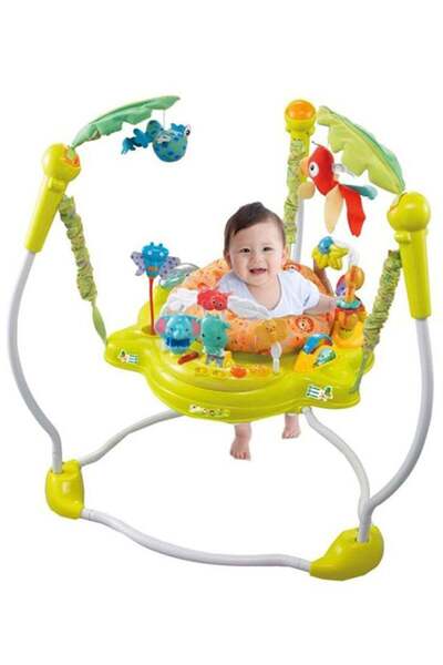 Baby love كرسي هزاز "هابي جانجل جامبر" مع موسيقى وأضواء للأطفال، 33-1606072