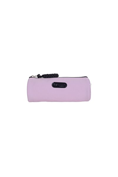 Pause Pencil Case – Pink & Black – Durable School Stationery Pouch with Spaci...