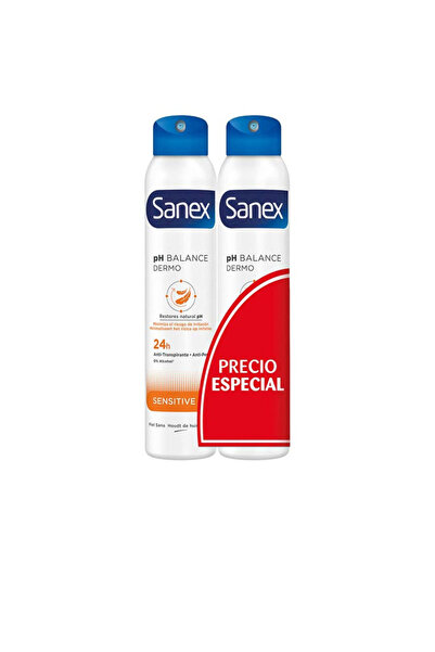 Sanex DERMO SENSITIVE spray deodorant duo 2 x 200 ml