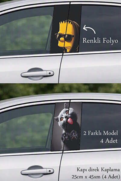 Automod An Impressive Touch for Your Vehicle Door Post Foil Sticker Label