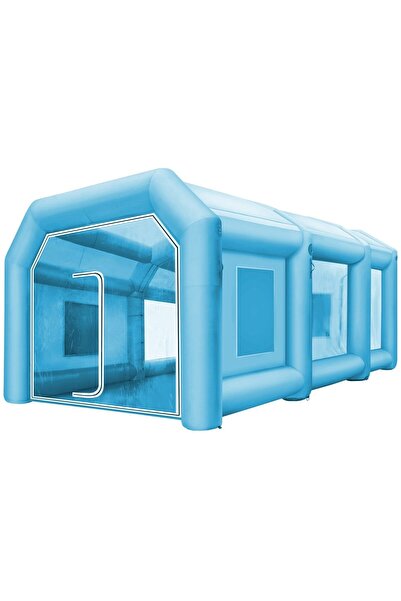 VEVOR Cabină de vopsit gonflabilă, Vevor, 2 x suflante, 330/1100W, dimensiuni...