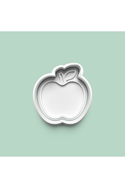 AKTASTORE Apple Figure Cookie Mold and Sugar Dough Mold 1004-9