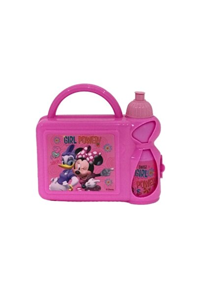 MINNIE Set Mickey Mouse - cutie de pranz si recipient apa