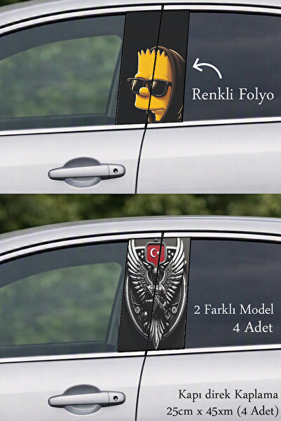 Automod A New Look for Your Vehicle Door Post Foil Sticker Label