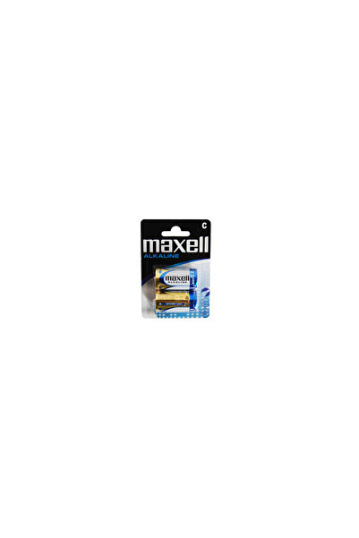 Maxell Baterie alcalină LR14, blister 2 bucăți