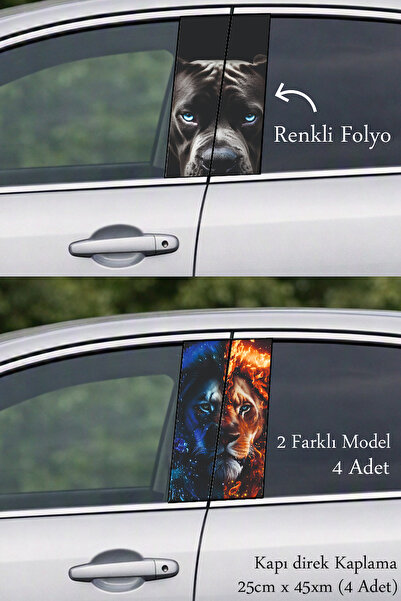 Automod A Noticeable Design Door Post Foil Sticker Label for Your Vehicle