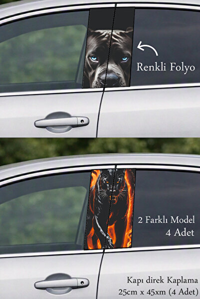 Automod A Touch of Elegance to Your Vehicle Door Post Foil Sticker
