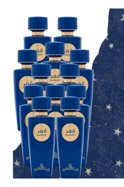 manar 12 قطعة Qamar Blue عطر 100مل