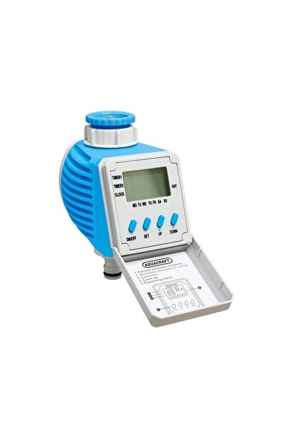 AQUACRAFT Programator de irigații 290110, Conexiune de 3/4 ", Afișaj LCD, Int...