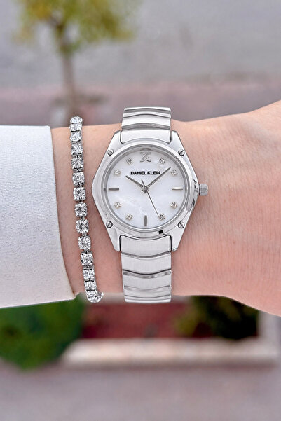 Daniel Klein Silver Renk 30 mm 24 Ay Garantili Kadın Kol Saati