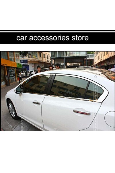 ekolmaks HONDA CİVİC FB7 2012-2015 TAMTUR 12 PARÇA KROM CAM ÇITASI