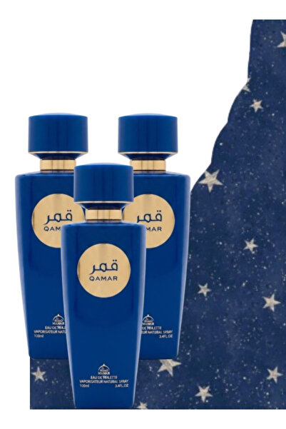 manar 3 قطع عطر قمر الأزرق 100 مل