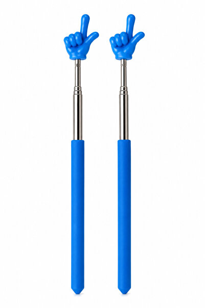 Ercazzo 2’li Set Portatif Uzayabilir Öğretmen İşaret Çubuğu 20-67 CM Teleskop...
