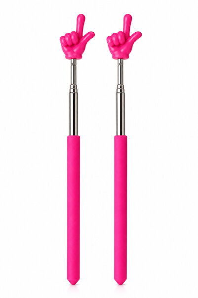 Ercazzo 2’li Set Portatif Uzayabilir Öğretmen İşaret Çubuğu 20-67 CM Teleskop...