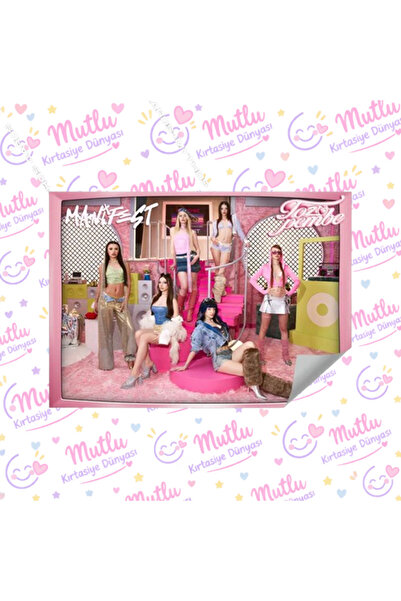 MANİFEST "TOZ PEMBE" STATİK POSTER