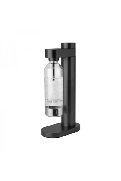 stelton Aparat de băuturi carbogazoase, Brus, Negru Metalic
