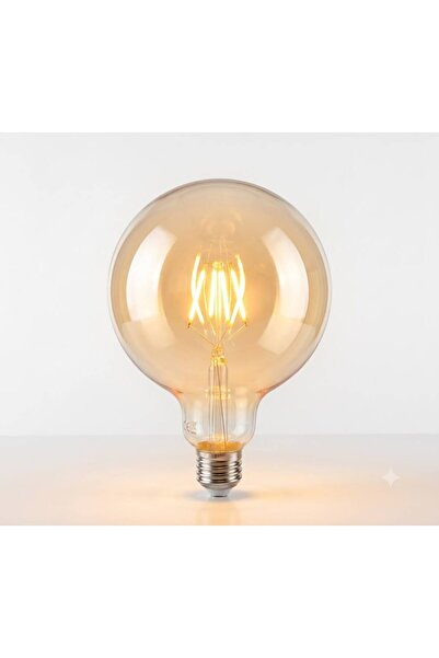 GLOBO Bec LED Filament 125, E27, 4.5W (echiv. 40W), 470 lm, Lumină Caldă, F, ...
