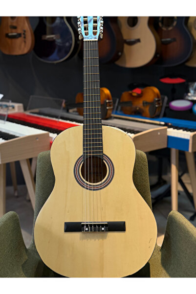 Auster 4/4 Tam Boy Gitar Tam Set (Pena-Kılıf-Duvar Askısı-Yedek Tel Hediye)
