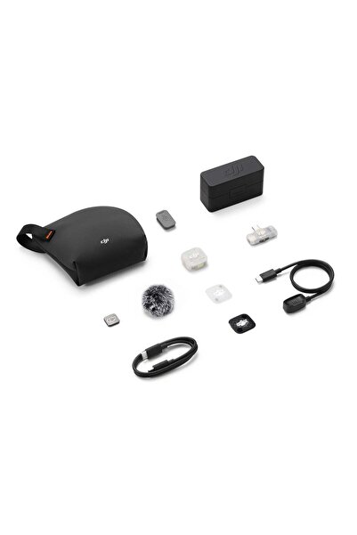 DJI Mic Mini 2S (1TX + 1RX + Şarj Kutusu) | Türkiye Karacasulu Garantili