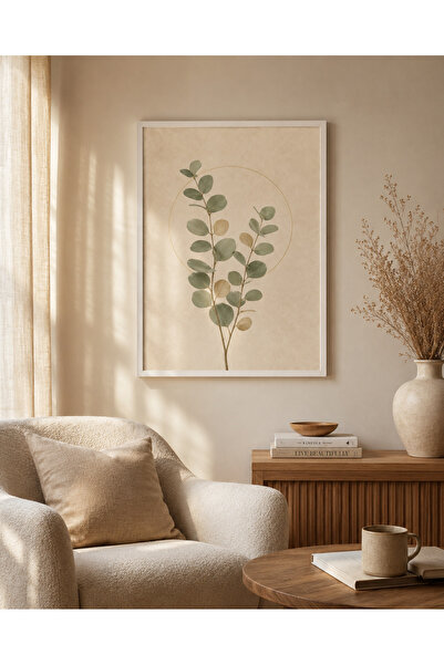 Miutic Print Studio Tablou Decorativ Eucalipt Sage – Tablou Botanical Luxury