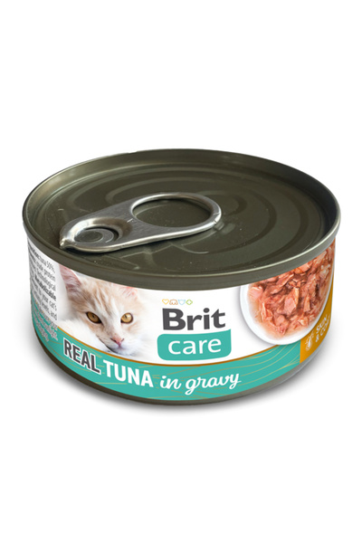 Brit Care Cat Real Tuna in Gravy 80 g