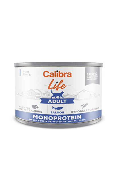 Brit Care Calibra Cat Life Can Adult Salmon 200 g