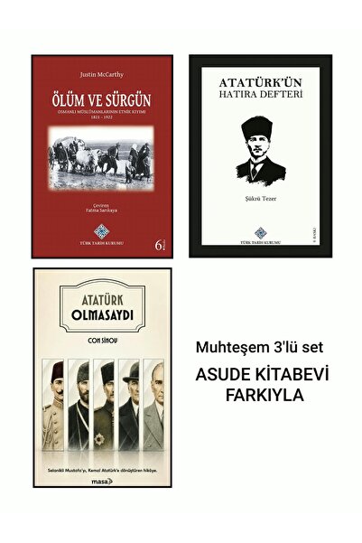 Türk Tarih Kurumu Yayınları Ölüm ve Sürgün Osmanlı Müslümanlarının Etnik Kıyı...