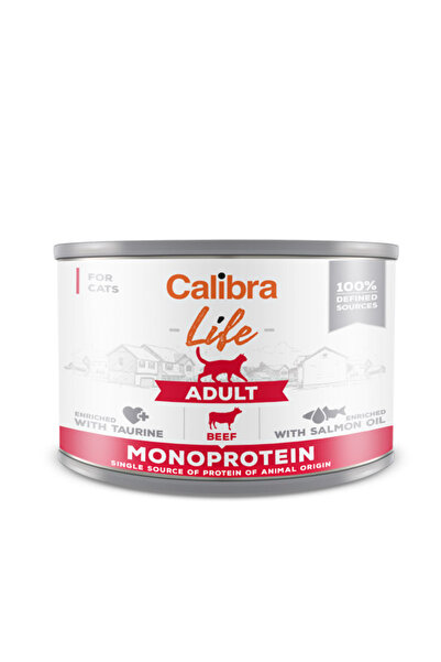 Brit Care Calibra Cat Life Can Ενήλικων Μοσχάρι 200 g