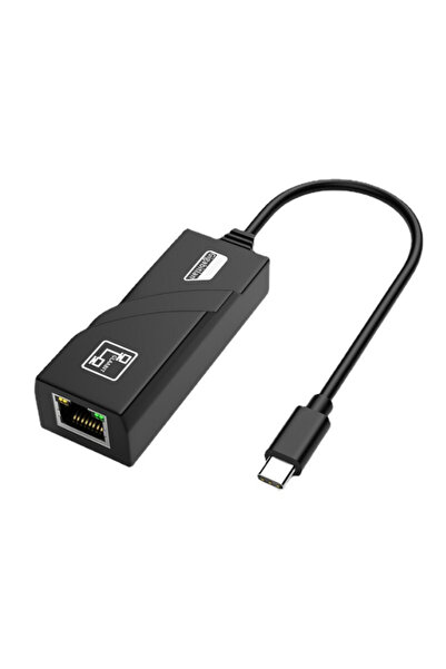 Spacer ADAPTOR REȚEA adaptor USB, USB 3.1 Tip-C (T) la RJ45 (M), 0,15m, 10/10...