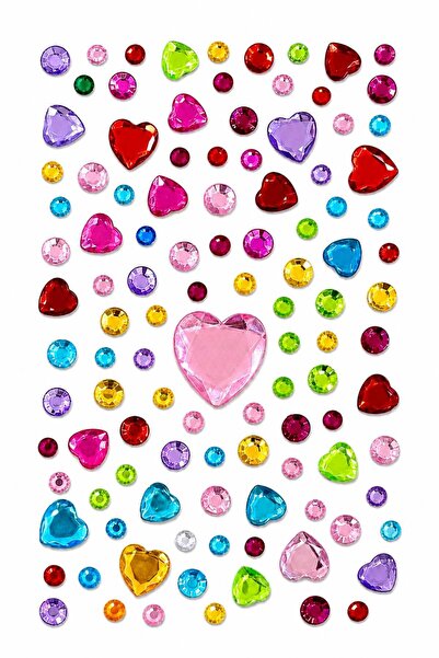Charmist Gem Era Body Jewels Renkli Yüz ve Vücut Taşı Sticker