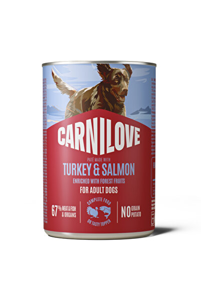 Brit Care Carnilove Dog Can Pate Turkey & Salmon 400 g