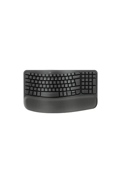logitech Wave Keys wireless ergonomic keyboard GRAPHITE (CZE-SKY) 2.4GHZ/BT U...